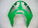 Fairings 2000-2001 Kawasaki ZX12R Green & Black ZX12R Racing Generic