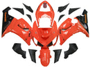Fairings 2005-2006 Kawasaki ZX6R 636 Orange Black elf Ninja Racing Generic