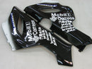 Fairings 2005-2006 Kawasaki ZX6R 636 Black White West ZX6R  Racing Generic