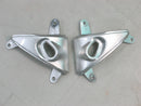 Fairings 2005-2006 Kawasaki ZX6R 636 Silver & Red Flame Ninja   Generic