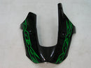 Fairings 2000-2001 Kawasaki ZX 9R Green Black ZX9R Racing Generic