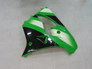 Fairings 2000-2001 Kawasaki ZX 9R Green Black ZX9R Racing Generic