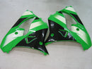 Fairings 2000-2001 Kawasaki ZX 9R Green Black ZX9R Racing Generic