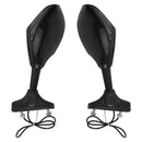 YAMAHA YZF R6 R6S FZ1 FZ6 FAZER FZ8S FJR1300 XJ6 FZR600 Pair LED Mirrors Generic