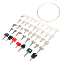 42 Heavy Construction Equipment Ignition Key Set For Case Komatsu JD JCB Kubota