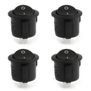 R13-223A Round Boat Rocker Switch SPST 2Pin ON-OFF 10A/250VAC 16A/125VAC