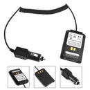 Sbr-28Li Car Charger Battery Eliminator For Ft4X Ft4Xr Radio Talkie Accessories