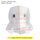 Adjustable ABS Motorcycle Windshield WindScreen for BMW F750GS/F850GS 2018-2019 Generic