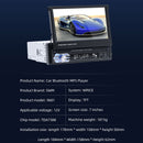 7" 1Din Telescopic Touch Screen Car Radio Stereo MP5 Player BT/USB/AUX w Camera