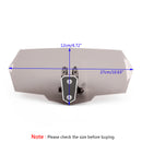 Universal Adjustablendshield Extension Deflector For Honda Yamaha Generic