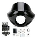 35mm-49mm Forks 5.75" Headlights Sportster Windshield Headlight Fairing