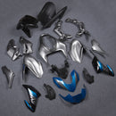 Fairing Fit for Kawasaki Z900 2017-2019 Silver Blue Injection Plastic Bodywork