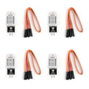 4Pcs DHT22 Digital Temperature Humidity Sensor AM2302 Module + PCB Cable