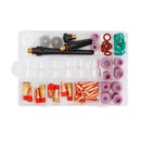 71PCS TIG Welding Torch Stubby Gas Lens