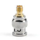 1Pc Adapter BNC Plug Male To SMA Female Jack RF Connector Straight