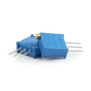 4Set 3296W Adjustable Potentiometer Precision 100R-2M Adjust Resistor 12 Values