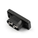 5PCS IEC320 C7 2 Pin FeMale Power Socket With Switch 2.5A 250V For Boat AC-20A