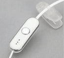 2 Pin Earhook Earpiece Headset PTT Mic For Kenwood HYT BaoFeng Radio 3Colour