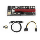 009S Plus PCI-E Riser Card PCI Express 1X to 16X Adapter USB 3.0 Data Cable