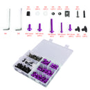 Purple Fairing Bolts Screws Kit For Yamaha YZF R6 R1 R25 R125 R3 T-MAX MT XJR Generic