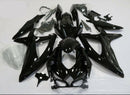 Fairing Injection Plastic Kit Glossy Black Fit For Suzuki GSXR600/750 2008-2010 Generic