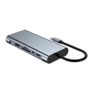 11 in 1 USB-C Type C HD Output 4K USB 3.0 HD Adapter HUB Multi-function Dock