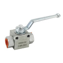 3 Way Hydraulic Ball Valve 1/4"/3/8"/1/2" NPT Female High Pressure Ball Valve
