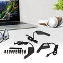 Universal PD65W + QC18W 11-15V Type C Laptop Car Charger Power Supply Adapter