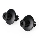 20 PACK 8MM FAIRING PANEL TRIM CLIPS SCREW IN RIVETS CLIP MOTORCYCLE UNIVERSAL Generic