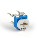 100Pcs 10K(103) RM063 Adjustable Trimmer Potentiometer Resistors Variable