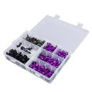 Purple Fairing Bolts Screws Kit For Yamaha YZF R6 R1 R25 R125 R3 T-MAX MT XJR Generic