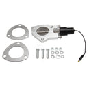 2.5" Exhaust Control E-Cut Out Dual Valve Electric Cutout Y Pipe With Remote Kit Generic