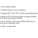 5Pcs NodeMCU LUA Shield ESP8266 Serial Port ESP-12E WIFI Expansion Board