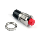 4Pcs New Mini Push Button SPST Momentary N/O OFF-ON Switch 10mm Red For Car