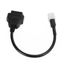 4 Pin to OBD2 Cable Diagnostic Adapter Connector Fit For Yamaha R1 R6 MT09