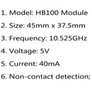 5Pcs HB100 Microwave Motion Sensor Module Doppler Radar Detector For Robot