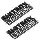 2pc Shitbox Edition Emblem Decal Badges Stickers For Ford Chevr Car Truck