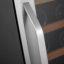Wine Cooler Fridge 80L 33Bottle Dual Zone Freestanding Built-in Refrigerator