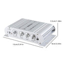 2.1 Channels 400W Hi-Fi Auto Stereo 12V Car Audio Amplifier MP3 Radio Booster 5PCS