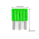 5Pcs Micro3 Fuse Automotive ATL 30A 3 Prong Micro Blade Fuse For Ford Focus