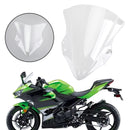 ABS Plastic Motorcycle Windshield Windscreen For Kawasaki 2018-2024 Ninja 400 Generic