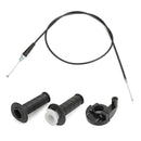 Throttle Cable Handle Bar Set For 100cc 125cc 150cc 200cc Dirt Pit Bike Generic