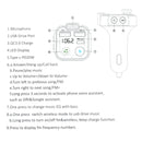 20W Car Charger Dual USB Fast Charger BT23 Car Bluetooth 5.0 FM Transmitter Wireless Handsfree Audio Receiver Auto MP3 Player