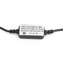 1PC USB Charging Cable USB-DC-5B For YAESU VX-5R VX-6R VX-7R 150 VXA150 FT-2XDR