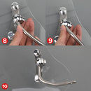 Universal ABS Plastic Motorcycle Windshield Windscreen with Mounting Kit Generic