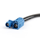 4Pcs 20CM RCA Female Jack To Fakra-C Male & Female Plug RG174 Splitter Cable 50Ω