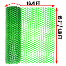 15.7IN Plastic Chicken Fence Floral Netting Mesh Garden Patio Protective Net