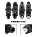 1996-2006 Mitsubishi L200 2.5TD K74 4D56T Pick Up 4PCS Fuel Injectors MD196607