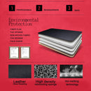 3D Universal Car Seat Cover PU Breathable Pad Mat for Auto Chair Cushion Red Generic