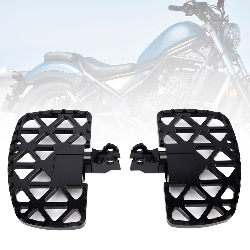 Front Footrests Foot Pegs fit for Honda Rebel 250 300 500 CM CMX 2017-2025